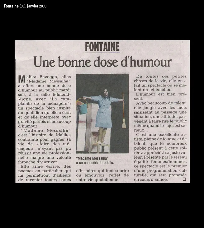 Article une bonne dose d'humour