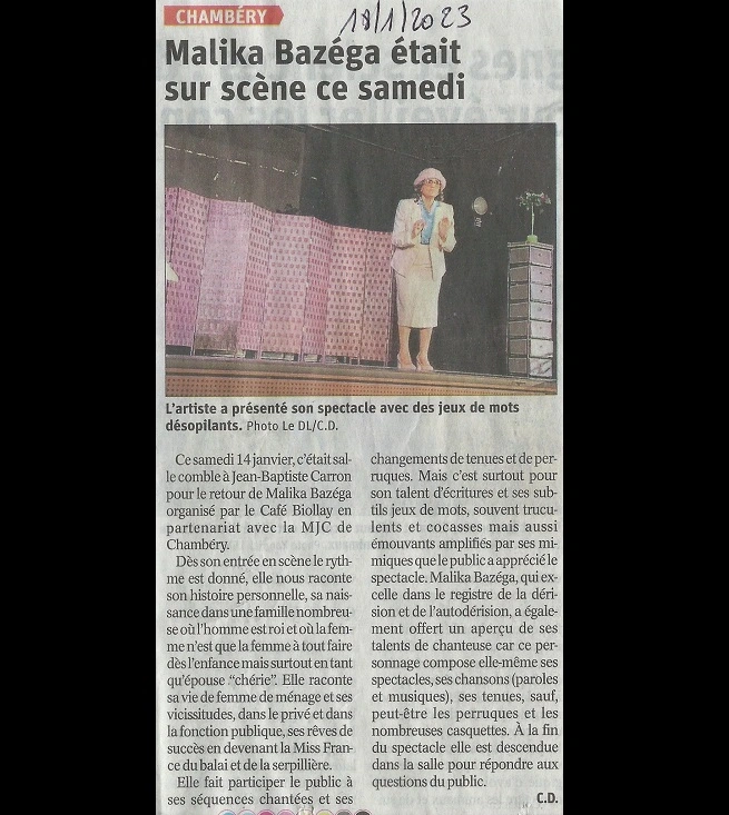 Article Chambery 2023