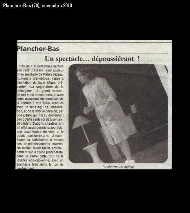 Article plancher bas